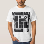 T-shirt Conception abstraite polyvalente Tee (Devant)