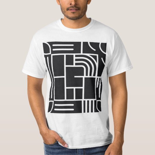 T-shirt Conception abstraite polyvalente Tee (Devant)