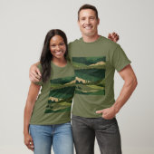 T-shirt Conception abstraite, thème Nature (Unisexe)