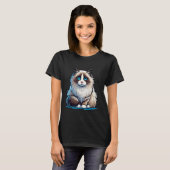 T-shirt Conception adorable de chats Ragdoll (Devant entier)