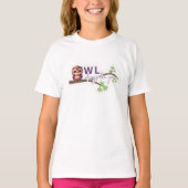 T-shirt Conception adorable des chouettes (Devant)
