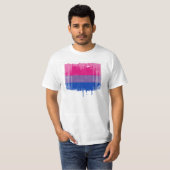 T-SHIRT CONCEPTION AFFLIGÉE PAR FIERTÉ BISEXUELLE (Devant entier)