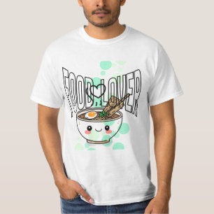 T-shirt conception amateur de nourriture