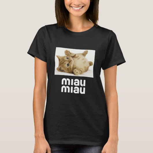 T-shirt Conception amusante de chats (Devant)