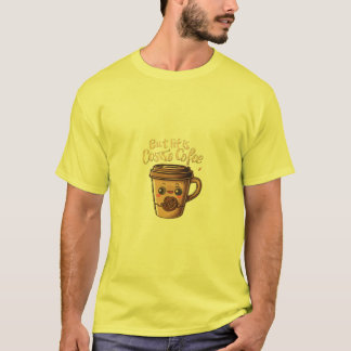 T-shirt Conception amusante de la coupe de café