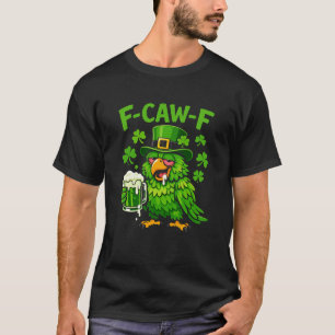 T-shirt Conception amusante de perroquet et de bière pour