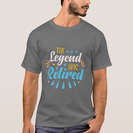 T-shirt Conception amusante de retraite (Devant)