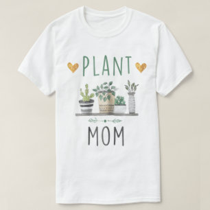 T-shirt Conception aquarelle de maman plante boho