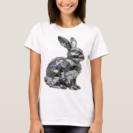 T-shirt Conception ART ABSTRAIT Argent Cool (Devant)