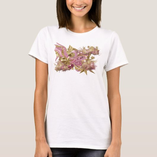 T-shirt Conception ART ABSTRAIT Orange v2 (Devant)