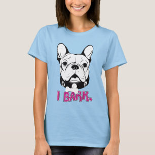 T-shirt Conception artistique de "écorce" de bouledogue