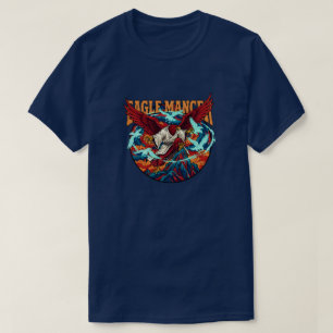 T-shirt Conception artistique de sorcier Mancer aigle Fant