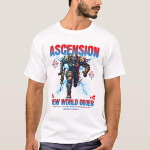 T-shirt Conception artistique unique d'un robot soldat cyb