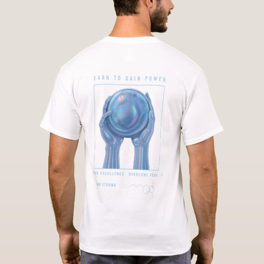 T-shirt Conception Astrovoïde V1 (Dos)