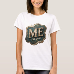T-shirt Conception audacieuse Artistic Gold ME EST 2000