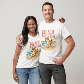 T-shirt Conception audacieuse de Corgi Beach Bum (Unisexe)