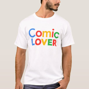 T-shirt Conception audacieuse de l'amateur de bandes dessi