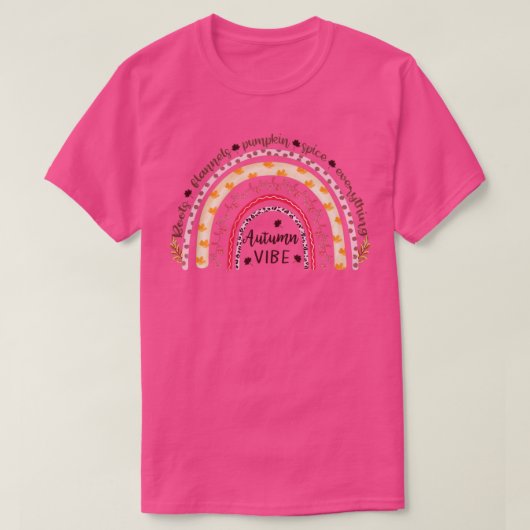T-shirt Conception Automne Cute1 (Design devant)