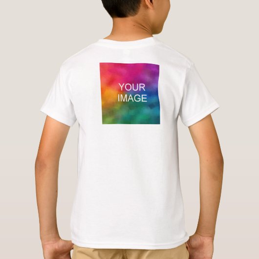 T-shirt Conception Avant Et Arrière Ajouter Image Modèle B (Dos)