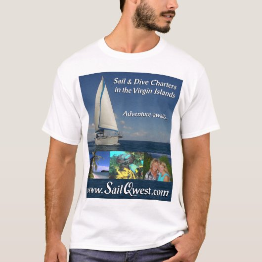T-shirt Conception Aventure-Avant de SailQwest (Devant)