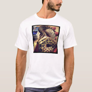 T-shirt Conception birmanne de photo de python de bébé de