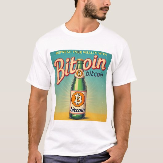 T-shirt Conception Bitcoin BTC Cryptodevise d'inspiration