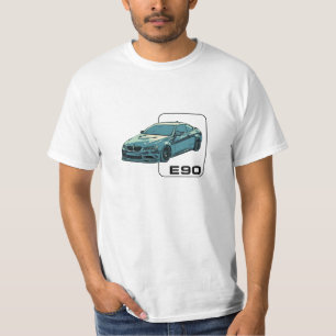 T-shirt Conception BMW E90 M3 - Vert