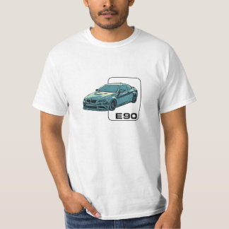 T-shirt Conception BMW E90 M3 - Vert
