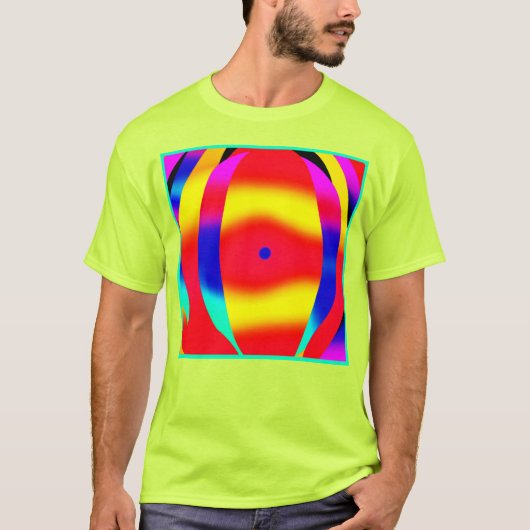 T-shirt Conception brillante, colorée et audacieuse (Devant)