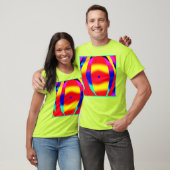 T-shirt Conception brillante, colorée et audacieuse (Unisexe)