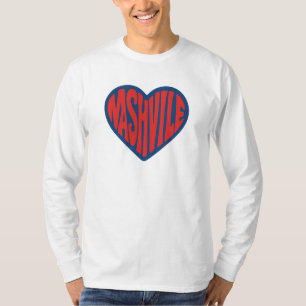 T-shirt Conception cardiaque Super de Nashville - Retro Ps