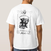 T-shirt Conception céleste d'intuition des Poissons (Dos)