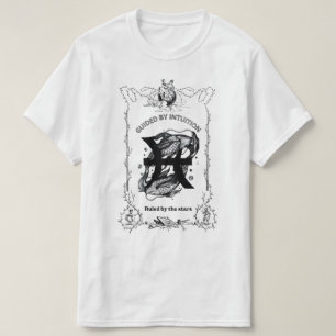 T-shirt Conception céleste d'intuition des Poissons