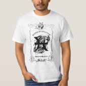 T-shirt Conception céleste d'intuition des Poissons (Devant)
