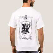 T-shirt Conception céleste d'intuition des Poissons (Dos)