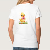 T-shirt Conception charmante de caneton, Art d'animal heur (Dos)