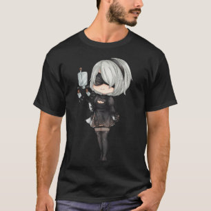 T-shirt Conception Chibi Nier Automata 2B