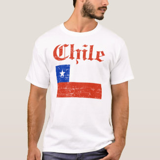 T-shirt Conception chilienne de drapeau