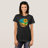 T-shirt Conception chrétienne de déplacement de montagnes  (Devant entier)