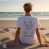 T-shirt Conception chrétienne de la pieuvre Eaux profondes