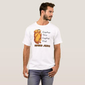T-shirt Conception chrétienne de prière de Gopher (Devant entier)