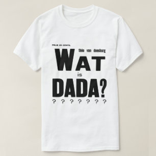 T-SHIRT CONCEPTION CLASSIQUE DADA ART AVANT GARDE