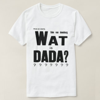 T-SHIRT CONCEPTION CLASSIQUE DADA ART AVANT GARDE