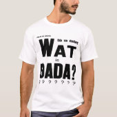 T-SHIRT CONCEPTION CLASSIQUE DADA ART AVANT GARDE (Devant)