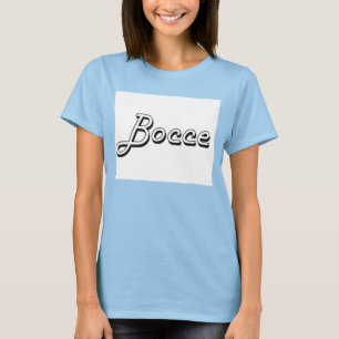 T-shirt Conception classique de Bocce rétro