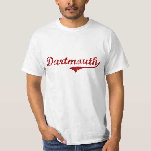 T-shirt Conception classique de Dartmouth le Massachusetts (Devant)