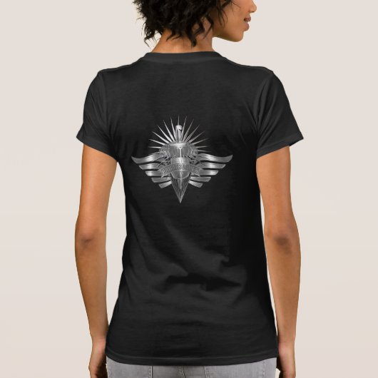 T-shirt Conception Commémorative de Paratrooper Élite (Dos)