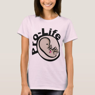 T-shirt Conception contre l'avortement et l'euthanasie de