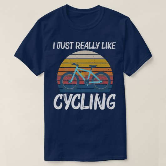 T-shirt Conception cool Cyclisme Pour Hommes Femmes Vélo C (Design devant)