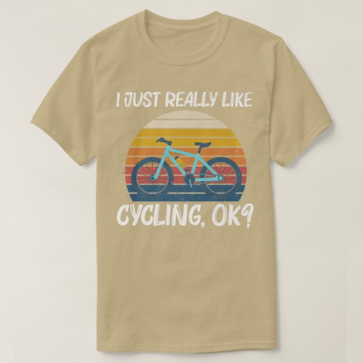 T-shirt Conception cool Cyclisme Pour Hommes Femmes Vélo C (Design devant)
